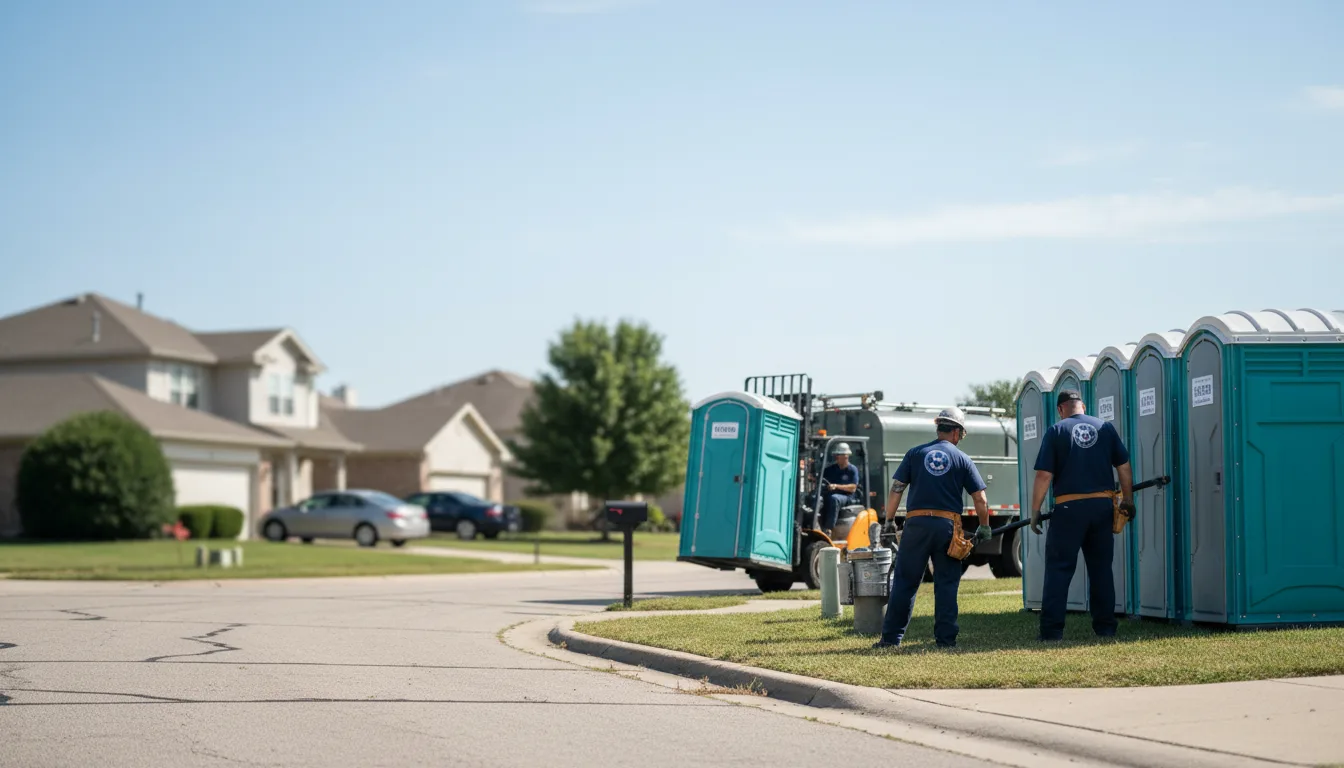 Porta Potty Rental in Saint Louisville, OH near me
